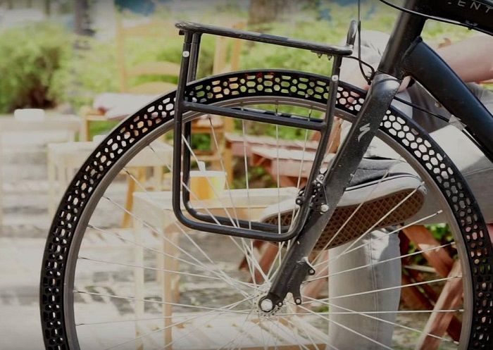 BigRep推出免充气式3D打印自行车轮胎
